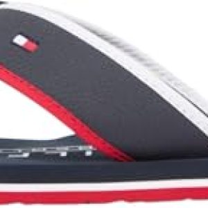 Tommy Hilfiger Sandalias de playa HILFIGER TUMBLE FM0FM05710 para hombre, color azul (cielo desierto), 43, Blue Desert Sky, 43 EU