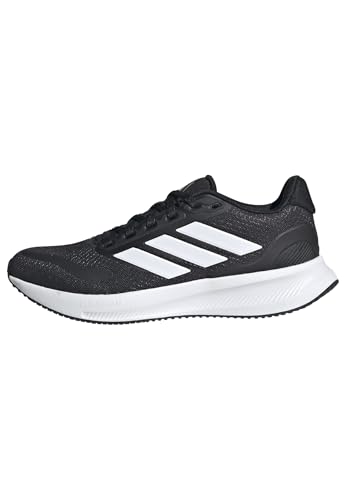 Adidas - Runfalcon 5 Shoes Kids, Zapatos Bajos Que no Son de fútbol, Core Black/FTWR White/Core Black,