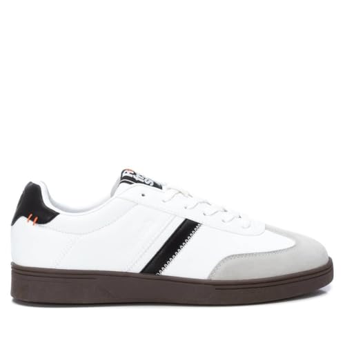 REFRESH - Zapatilla Hombre Blanco - Calzado Cómodo y Versátil - Moda Casual - Modelo 17218102 (Talla 40)