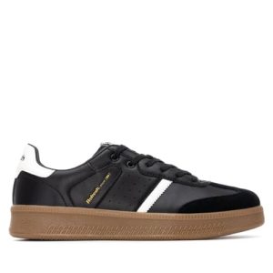 REFRESH – Zapatilla Hombre Negro – Calzado Cómodo y Versátil – Moda Casual – Modelo 17323202 (Talla 42)