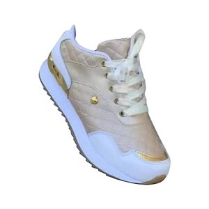 SHOBDW Zapatillas Correr Informales Transpirables A Juego para Mujer Divertidas Casa Verano Comodas Deportivas Blancas De Negras Deporte Casual Vestir con Cuña Tela