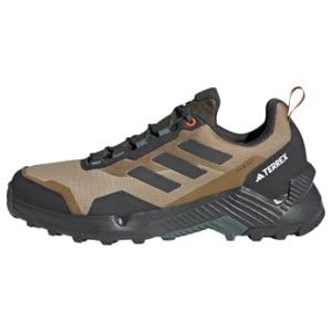 adidas Hombre Eastrail 2.0 Rain.RDY Hiking Shoes, Cardboard/Carbon/Preloved Teal, 40 2/3 EU