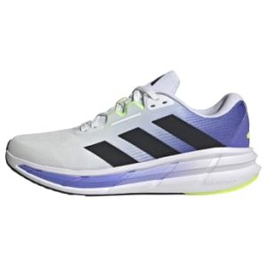 adidas Questar 3 Running Shoes, Zapatillas para Correr Hombre, FTWR White/Core Black/Cobalt Blue, 45 1/3 EU