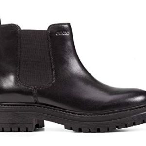 Geox D Iridea B, Botines para Mujer, Negro (Black), 38 EU