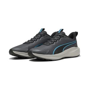 Puma Skyrocket Lite TrailRoad – Tenis Unisex para Correr, Gris Oscuro Speed Blue, 42.5 EU