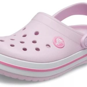 Crocs Crocband Clog T, Zuecos Unisex niños, Rosa Ballerina Pink, 22/23 EU
