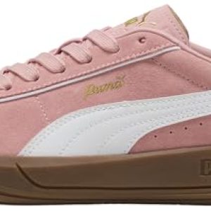 Puma Club Klassika SD – Tenis para Mujer, Rosy Outlook Puma White Puma Gold, 40.5 EU