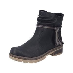 Rieker – Y7463, Botas de moda, Schwarz / 00,