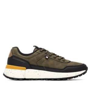 XTI – Zapatilla Hombre Kaki – Calzado Cómodo y Versátil – Moda Casual – Modelo 14469301 (Talla 43)