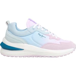 PEPE JEANS Winslow Colors, Zapatilla Unisex Adulto, Mauve, 39 EU