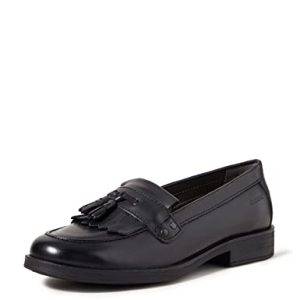 Geox Jr Agata A, Mocasines para Niña, Negro (Black), 36 EU