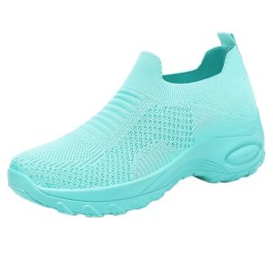 Zapatillas Fascitis Plantar Mujer Antideslizantes Fitness Cómodo Calzado Deportivo Zapatos Casuales de Verano para Mujer,Nuevos,Cómodos,de Gruesa Y,Malla Transpirable. Deportivas Ortopédicas Deporte