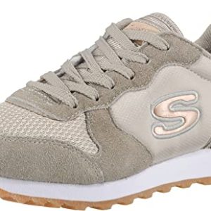 Skechers OG 85 Goldn Gurl, Zapatillas para Mujer, Gray Tpe, 38 EU