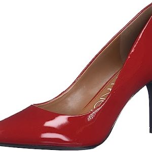 Calvin Klein Zapatos de tacón Gayle para Mujer, Rojo Carmesí, 37 EU