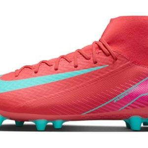 Nike Zoom Superfly 10 Academy AG, Zapatillas de fútbol Hombre, Ember Glow/Aurora Green, 45.5 EU
