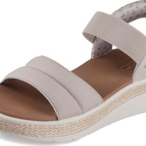 Skechers – BOBS SUN RAY, Sandalia Mujeres, TAUPE,