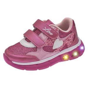 Chicco, Zapatillas Niño y Niña con Luces de Colores en la Suela y Cierre con Doble Ajustable, Zapatos para Niña y Niño, Designed in Italy