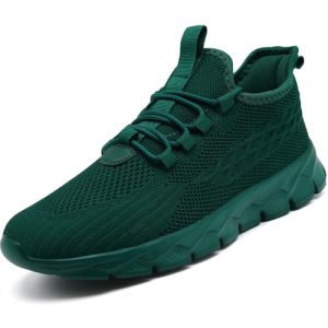 Zapatos Hombre Zapatillas Running Hombre Deporte Gimnasio Sneakers Antideslizantes Blanco Casual Correr Zapatillas Caminar Tenis Fitness 41