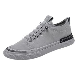 EU 43 Zapatos Casuales Alpargatas Hombre Verano Zapatos Deportivos Primavera y Verano para Hombre, Plana, Malla Ligera, Transpirable, sin Cordones, cómodos, de Color sólido, Sencillos Alpargatas