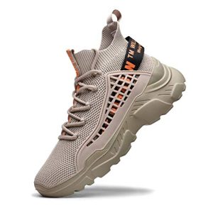 FUSHITON Hombre Zapatillas Casual Calzado Deportivo Moda Sneakers Zapatos Antideslizantes Transpirable Cómodo