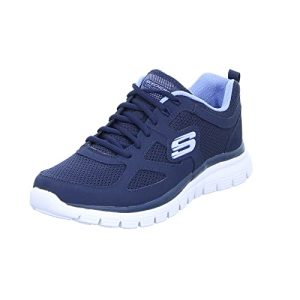Skechers Burns- Agoura Hombre Scarpe da Ginnastica, Navy, 45.5 EU