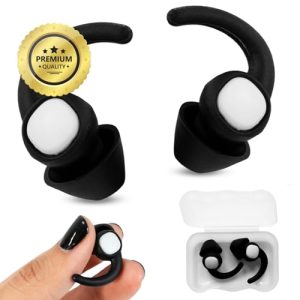 Vidaprime PACK x2 ANTIRUIDO – Tapones para los oídos con Cancelación de Ruido e Insonorizantes para Dormir SOFT CONFORT