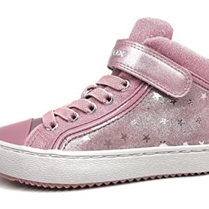 Geox J Kalispera Girl I, Sneakers Niñas, Rosa Dk Pink, 35 EU