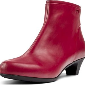 Camper Women’s Helena Bajo 46232 Ankle Boots, Medium Red 040, 39 EU