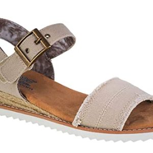 Skechers Sandalias Desert Kiss-Adobe Princess para mujer, Tpe, 39.5 EU