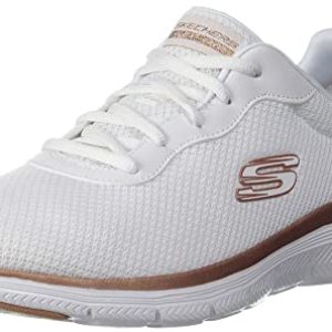 Zapatillas Deportivas Mujer Skechers Mesh Lace-Up W Blanco