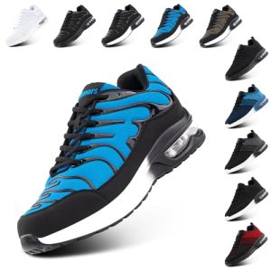 Hitmars Zapatillas Deporte Hombre Zapatillas Deportivas Mujer Aire Zapatillas Running Ligero Zapatillas de Correr Gimnasio Transpirables Sneakers Fitness Azul EU 40