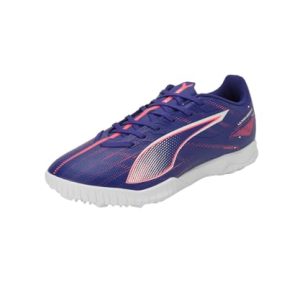 PUMA Ultra 5 Play TT, Zapatillas de Fútbol Unisex Adulto, Lapis Lazuli Puma White Sunset Glow, 49 EU
