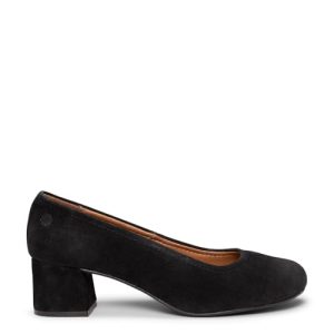 miMaO Zapatos Anchos de Mujer con Puntera Redonda en Negro, EU 38
