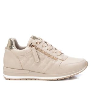XTI – Zapatilla Mujer Beige – Calzado Cómodo y Versátil – Moda Casual – Modelo 14349303 (Talla 37)
