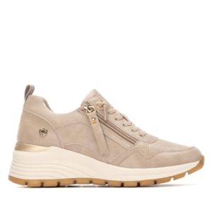 REFRESH – Zapatilla Mujer Beige – Calzado Cómodo y Versátil – Moda Casual – Modelo 17293801 (Talla 39)