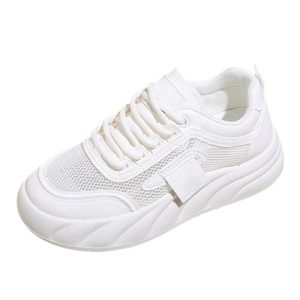 Genérico Zapatillas Mujer Deporte Zapatillas Transpirables Versatile White Shoes For Women Spring Retro Casual Sneakers Zapatos Casual Tenis de Mujer Deportivas (White,35)