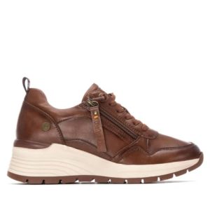 REFRESH – Zapatilla Mujer Camel – Calzado Cómodo y Versátil – Moda Casual – Modelo 17293802 (Talla 37)