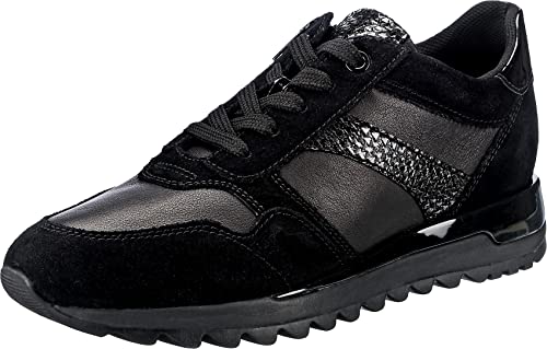 Geox D Tabelya A Sneakers Mujer Negro 41 EU