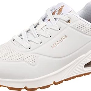 REBAJADO: Skechers Uno – Golden Air, Zapatillas Mujer, Blanco, 37 EU