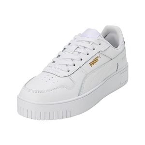 REBAJADO: PUMA Carina Street, Zapatillas Mujer, Puma White Puma White Puma Gold, 39 EU en promoción
