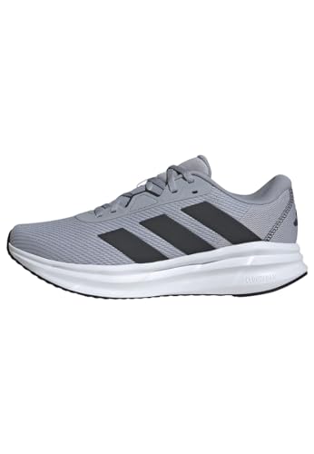 ¡GRAN PRECIO! adidas Hombre Galaxy 7 Running Shoes, Halo Silver/Carbon/Core Black, 48 EU rebajado hoy