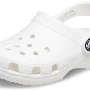 OPORTUNIDAD: Crocs Classic Clog K Zuecos Unisex niños, Blanco, 37/38 EU | Oferta Amazon