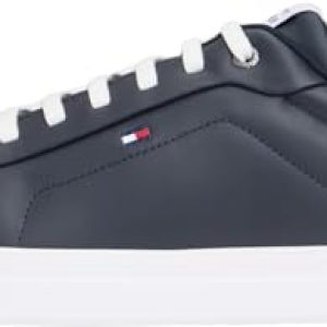 REBAJADO: Tommy Hilfiger Icon Court Light ESS Fm0fm05678 – Tenis Bajos para Hombre, Blue Desert Sky, 42 EU en promoción