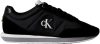 DESCUENTO: Calvin Klein Runner Sneaker Hombre Retro Mix con Logotipo, Negro , 42 rebajado hoy