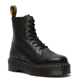 Dr. Martens – 8 Eye Boot, Botas de combate, Black Pisa, | Oferta Amazon
