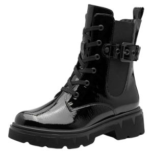 PROMOCIÓN: Marco Tozzi Botines para mujer 2-25249-45, Patente negra., 38 EU con oferta