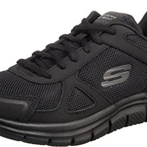 CHOLLO: Skechers Track-scloric 52631-bbk, Zapatillas para Hombre, Negro Black 52631 Bbk, 41.5 EU en promoción