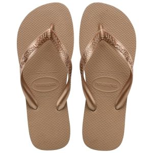 REBAJADO: Havaianas Top Tiras Mujer Chanclas Oro Rosa 35/36 EU