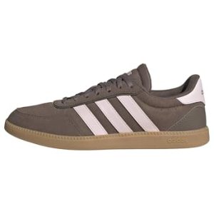 ¡GRAN PRECIO! adidas Mujer Breaknet Sleek Shoes, Earth Strata/Clear Pink/Gum 3, 38 2/3 EU con descuento