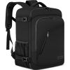 ¡GRAN PRECIO! Mochila Viaje Cabina Avion 40x30x20 para Ryanair Equipaje de Mano para Vueling 24L Bolsa de Viaje Hombre Mujer Maletas de Viaje Cabina Mochila Portatil 14 con Puerto USB para Trabajo Negro con oferta